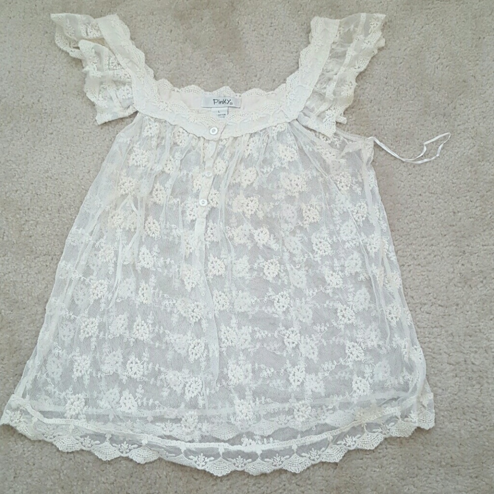 Lace layover